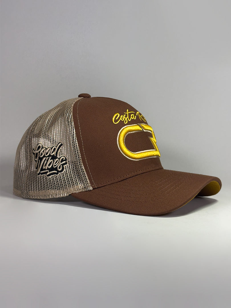 Golden Flow - Gorra Trucker